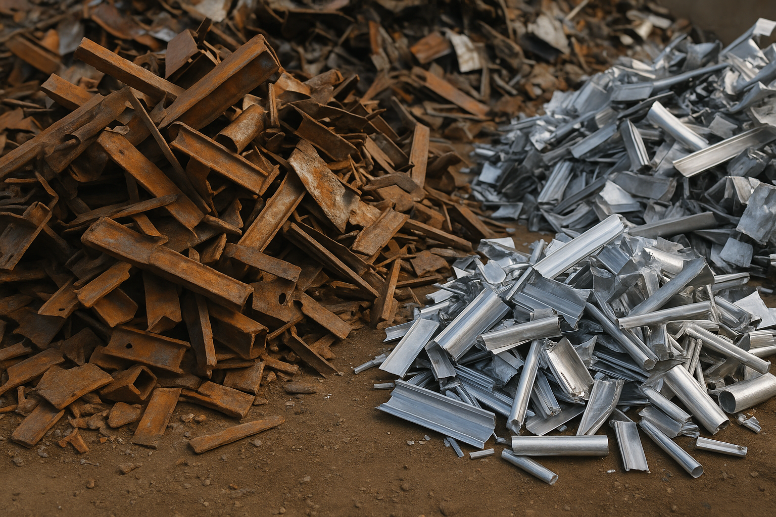 เศษเหล็กและโลหะ